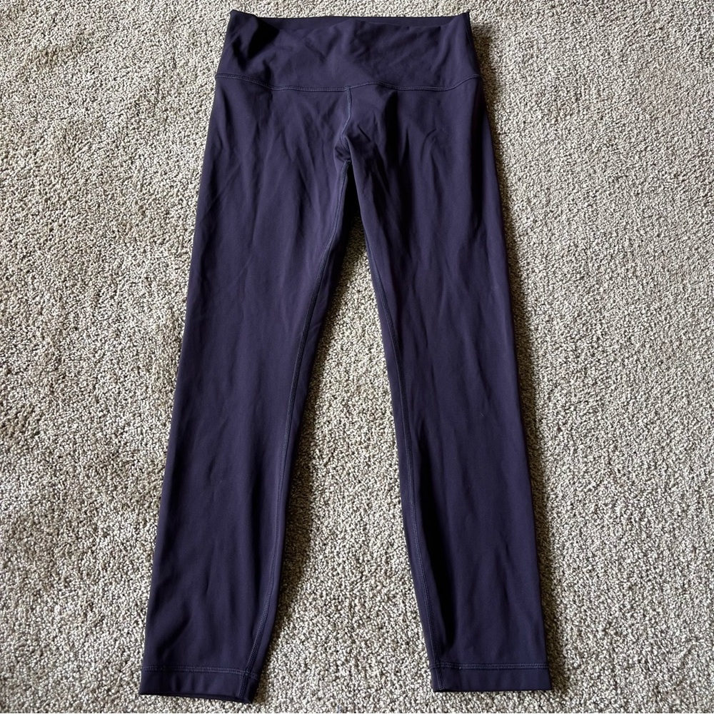Lululemon Wunder Unders 25in inseam dark purple